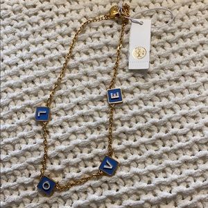 NWT Love Necklace Tory Burch